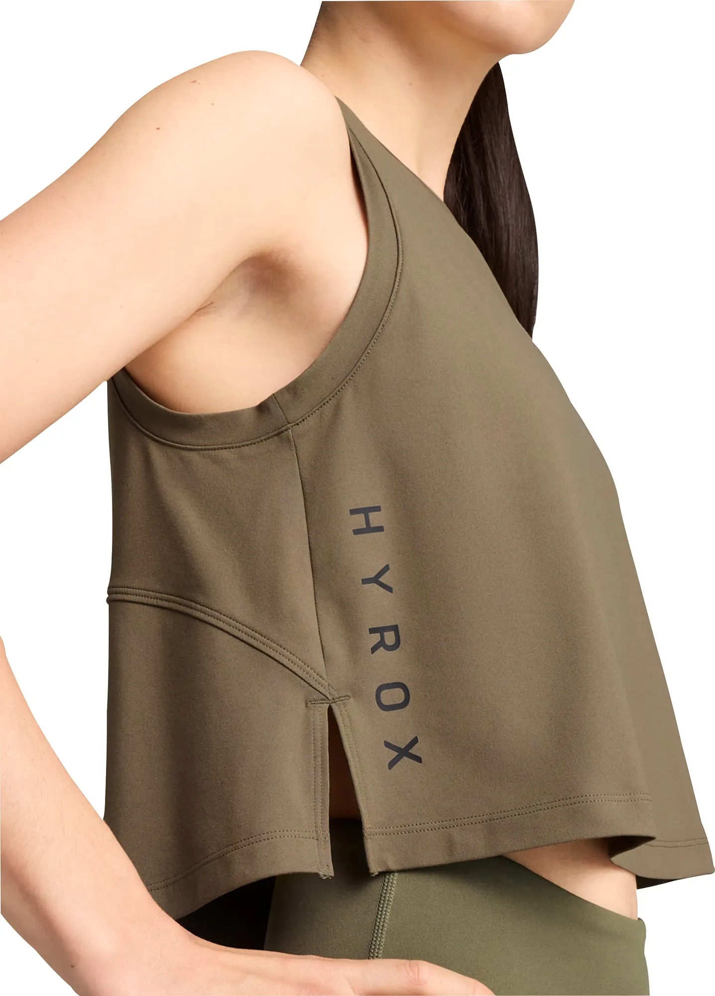 Puma X HYROX Cloudspun Womens Training Vest Tank Top - Green