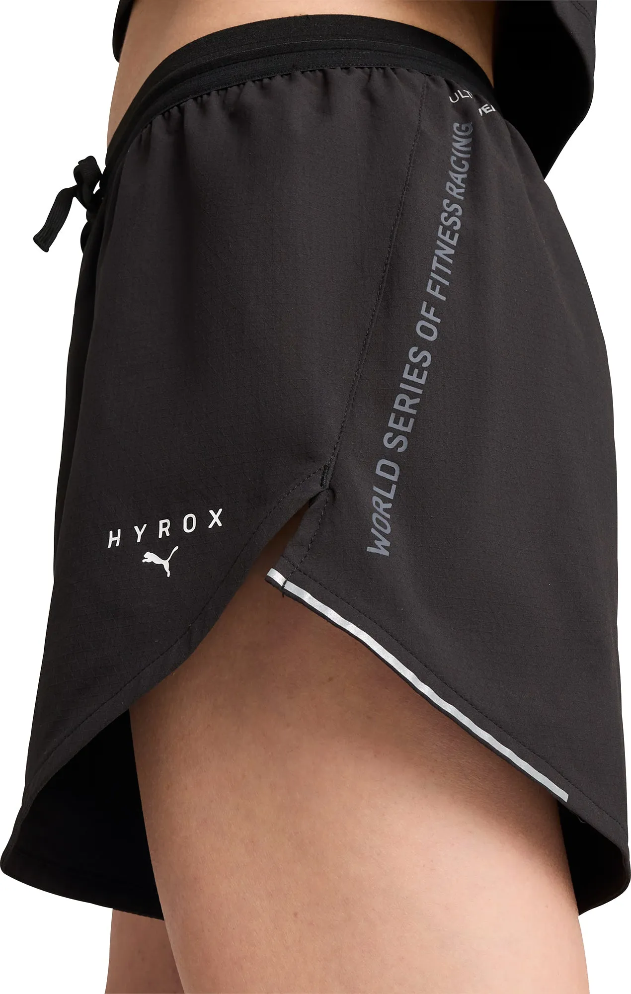 Puma X HYROX Ultraweave Velocity 4 Inch Womens Training Shorts - Black