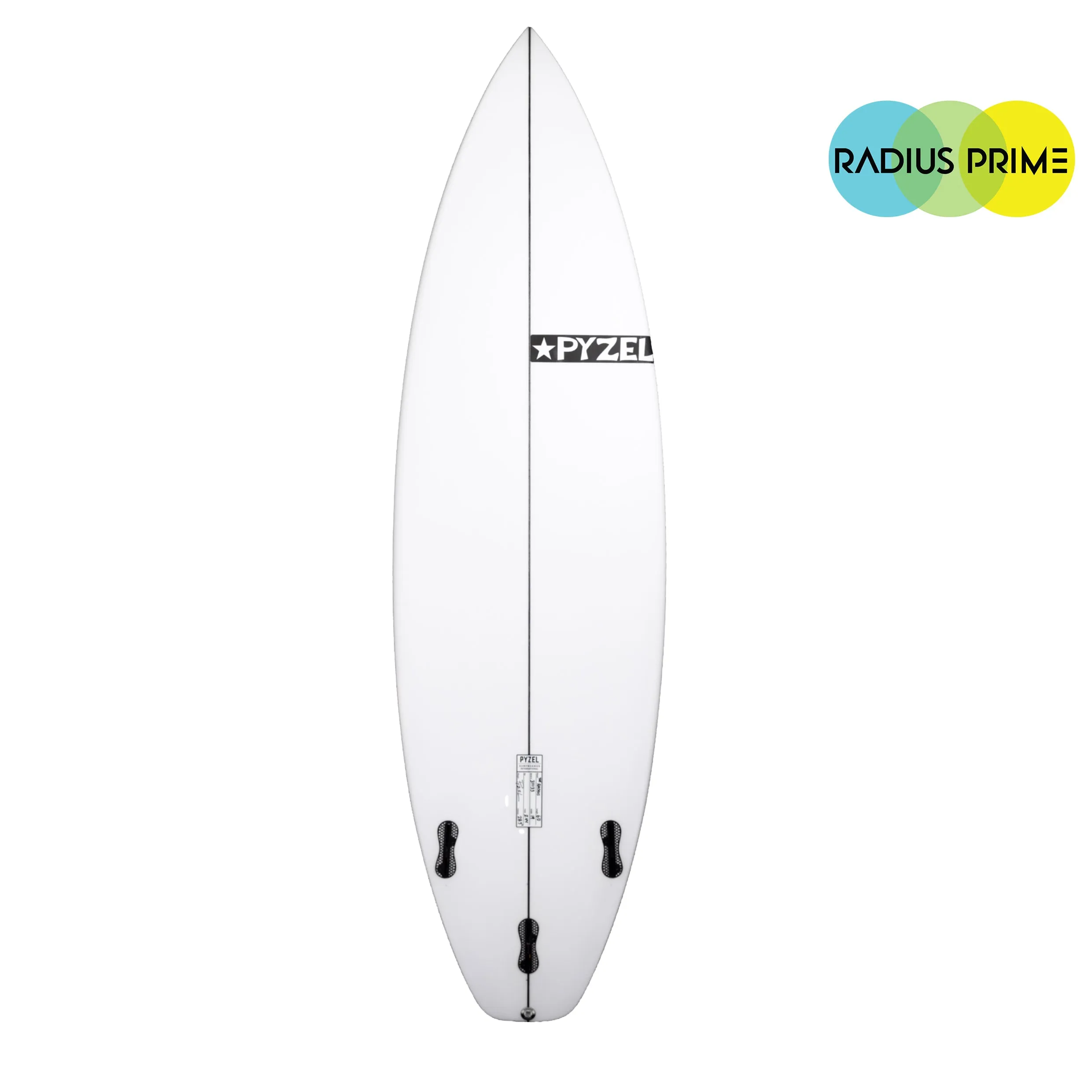 PYZEL RADIUS PRIME SQUASH TAIL SURFBOARD