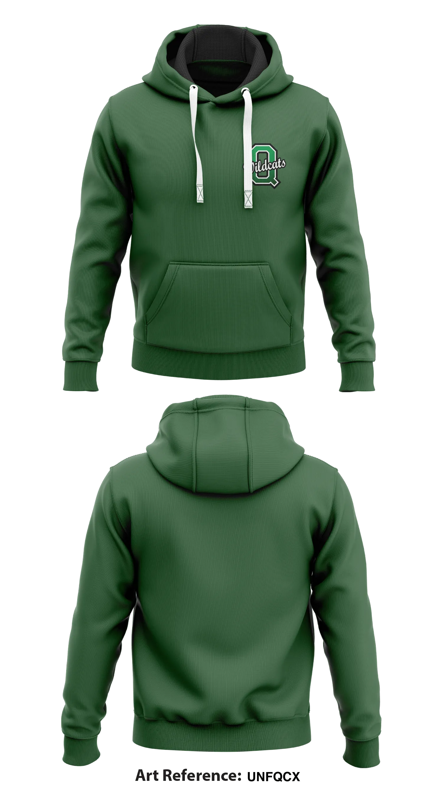 Quapaw High School  Core Men's Hooded Performance Sweatshirt - unFQCx