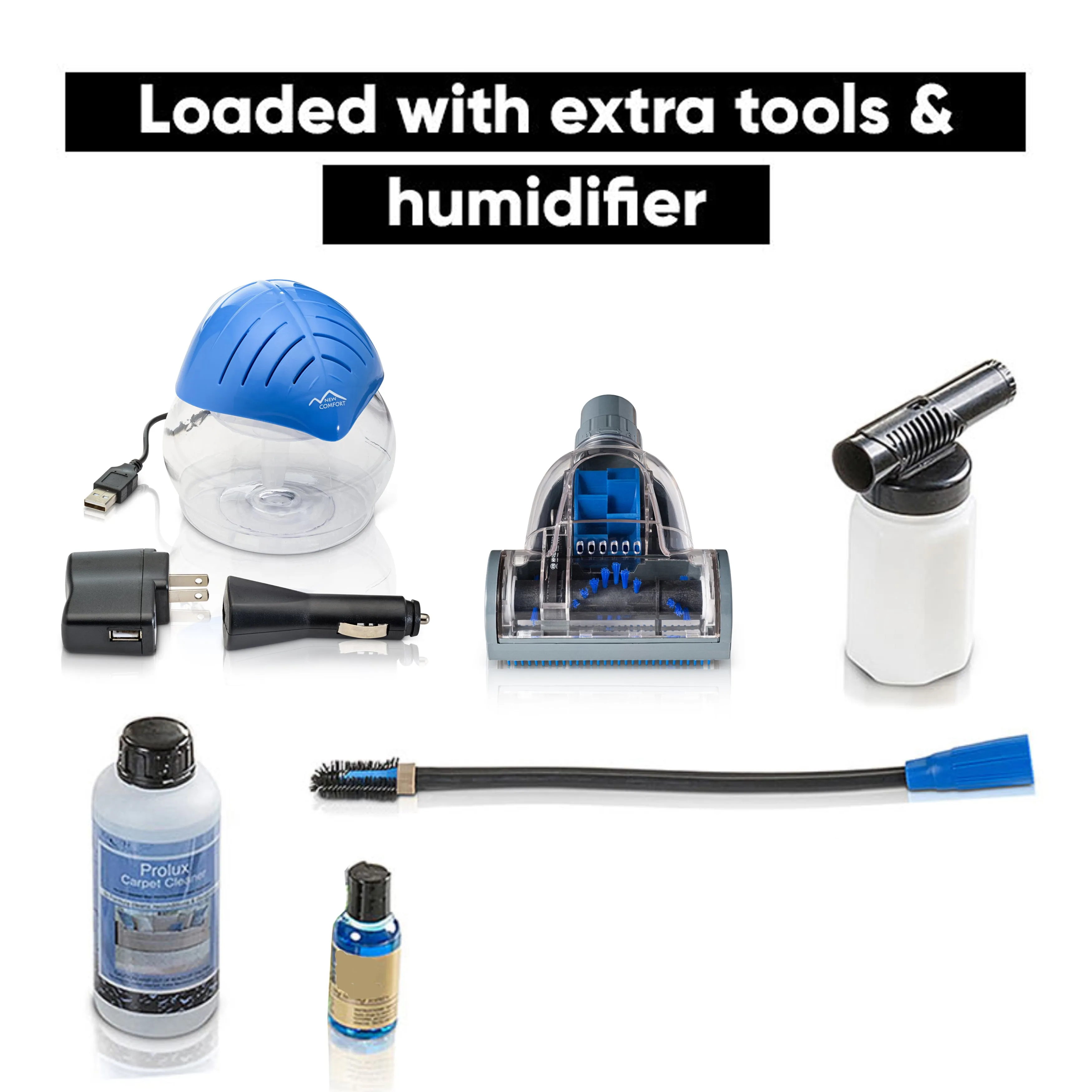 Rainbow E2 BLACK 2 Speed Model Type 12 Vacuum Cleaner with Aquamate Shampooer and 5 Year Warranty