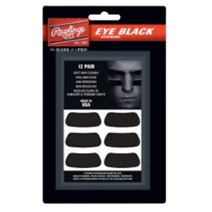 Rawlings Eye Black Stickers EB12