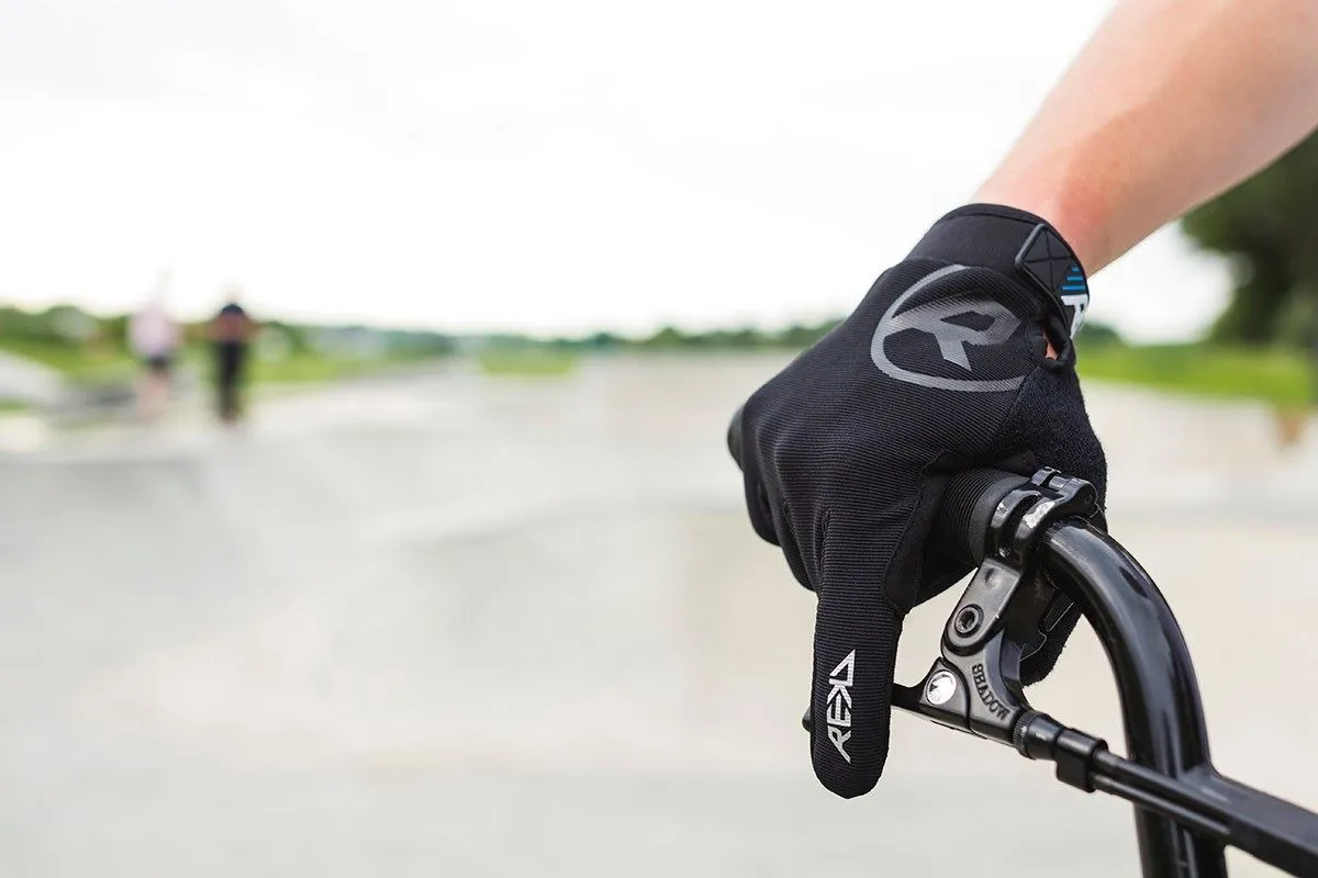 REKD Status BMX Scooter MTB Riding Gloves - Black