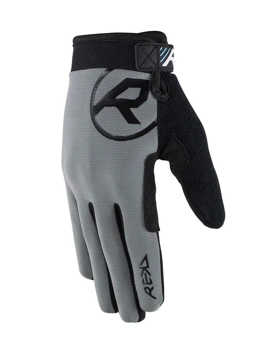 REKD Status BMX Scooter MTB Riding Gloves - Grey