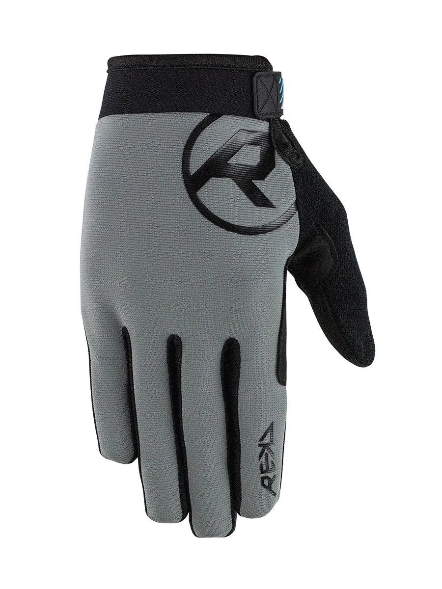 REKD Status BMX Scooter MTB Riding Gloves - Grey