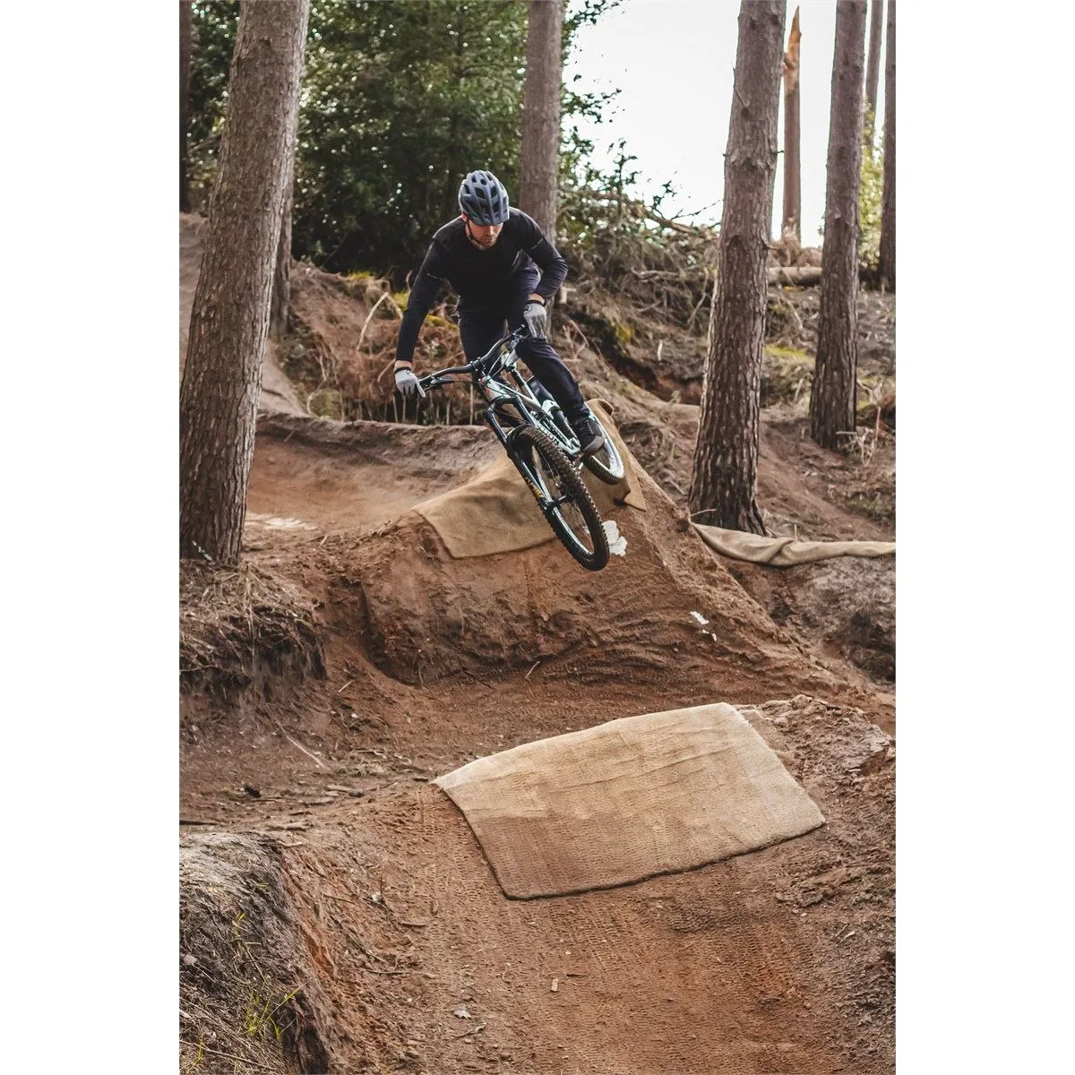 REKD Status BMX Scooter MTB Riding Gloves - Grey