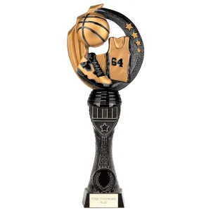 Renegade Basketball Black Trophy Statue