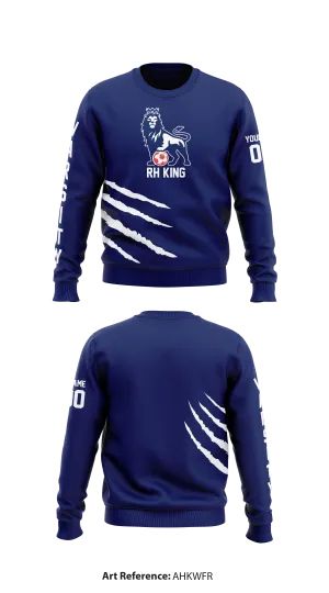 RH KING Core Men's Crewneck Performance Sweatshirt - AhkWfr