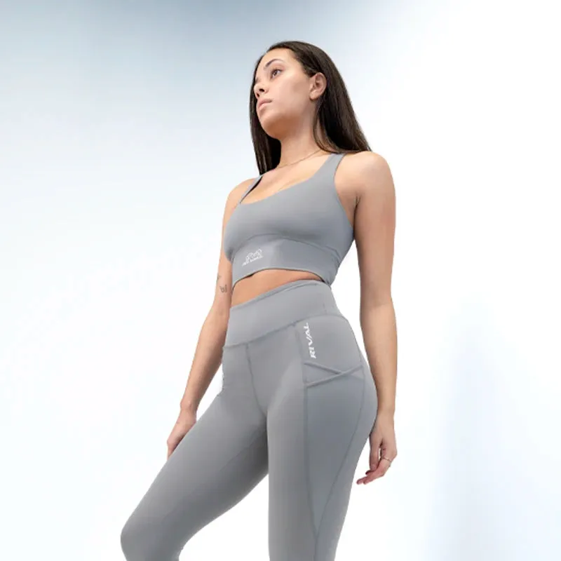 Rival Buttery Stretch Cross-Back Sports Bra