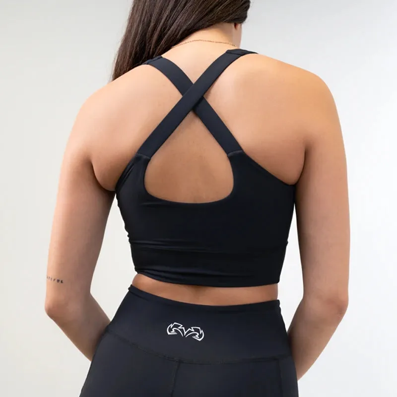 Rival Buttery Stretch Cross-Back Sports Bra
