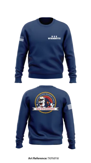 Rss Wyandotte  Store 1 Core Men's Crewneck Performance Sweatshirt - TkpMfW