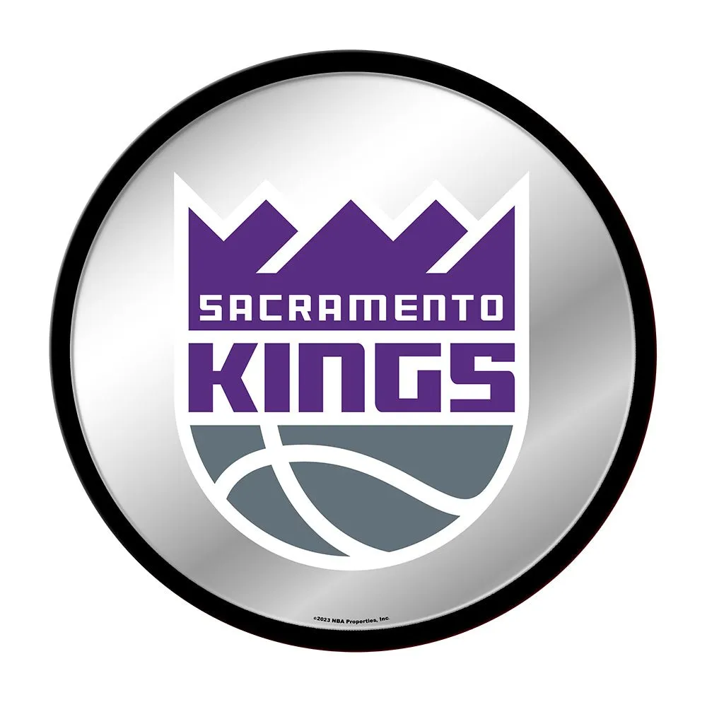 Sacramento Kings: Modern Disc Mirrored Wall Sign