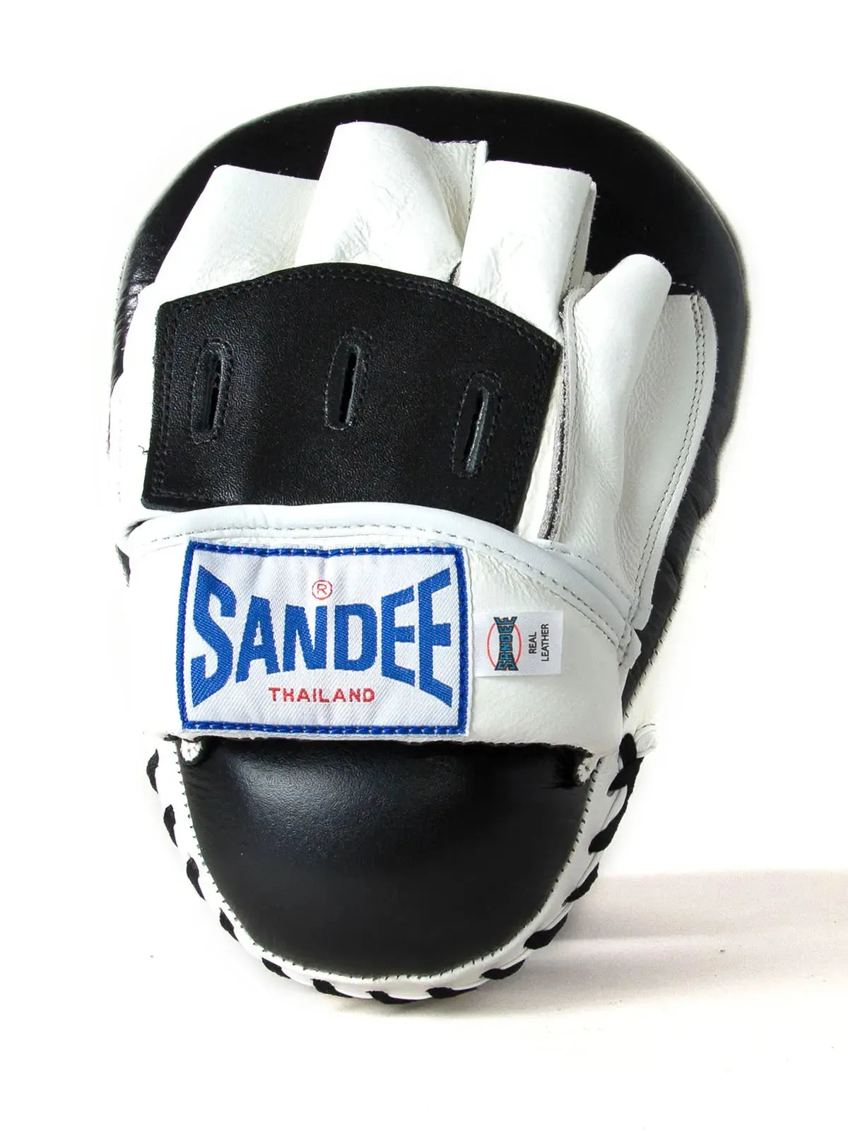 Sandee Curved Leather Focus Mitts