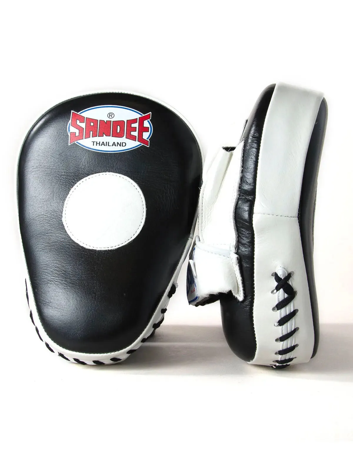Sandee Curved Leather Focus Mitts