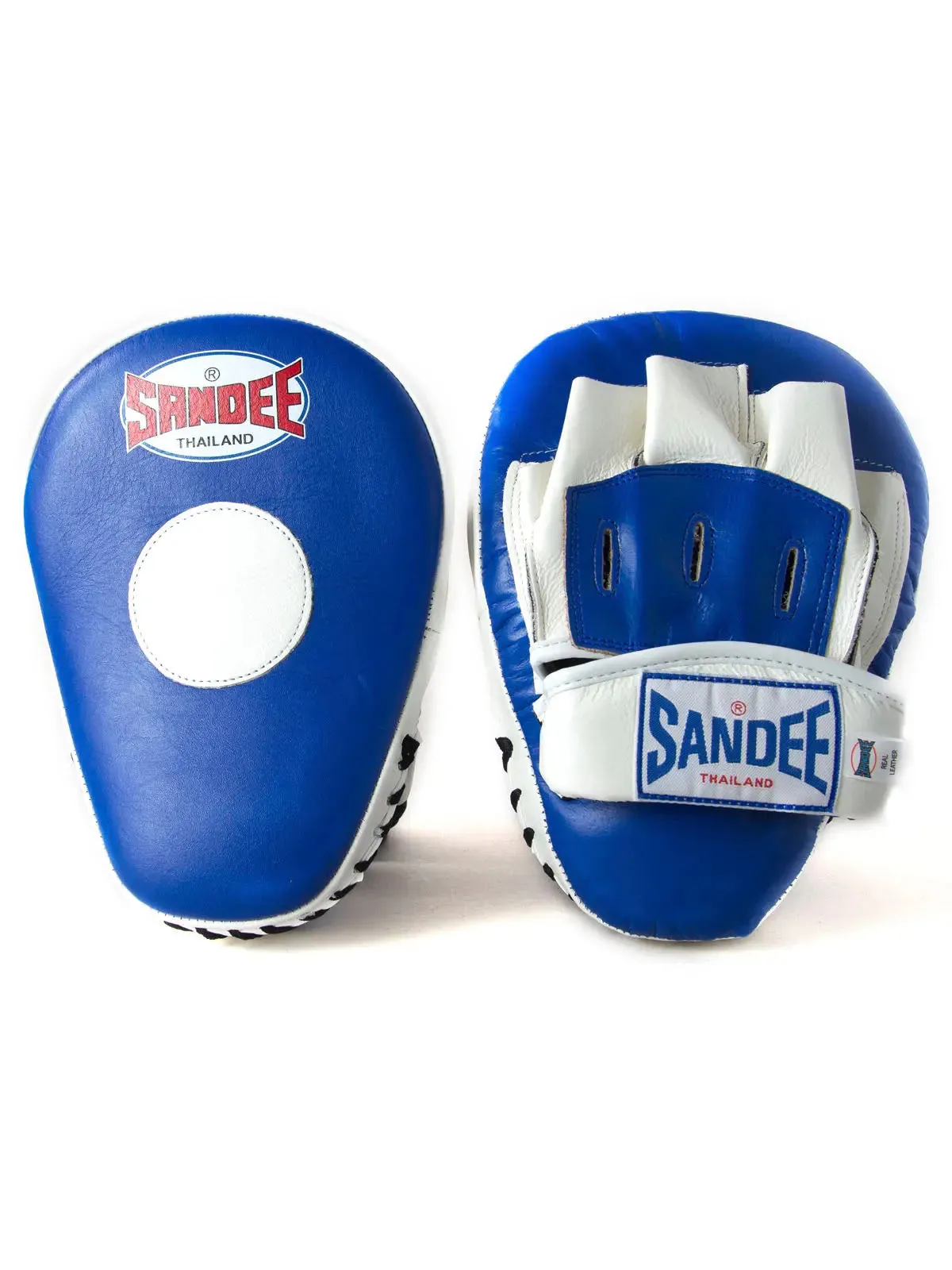 Sandee Curved Leather Focus Mitts