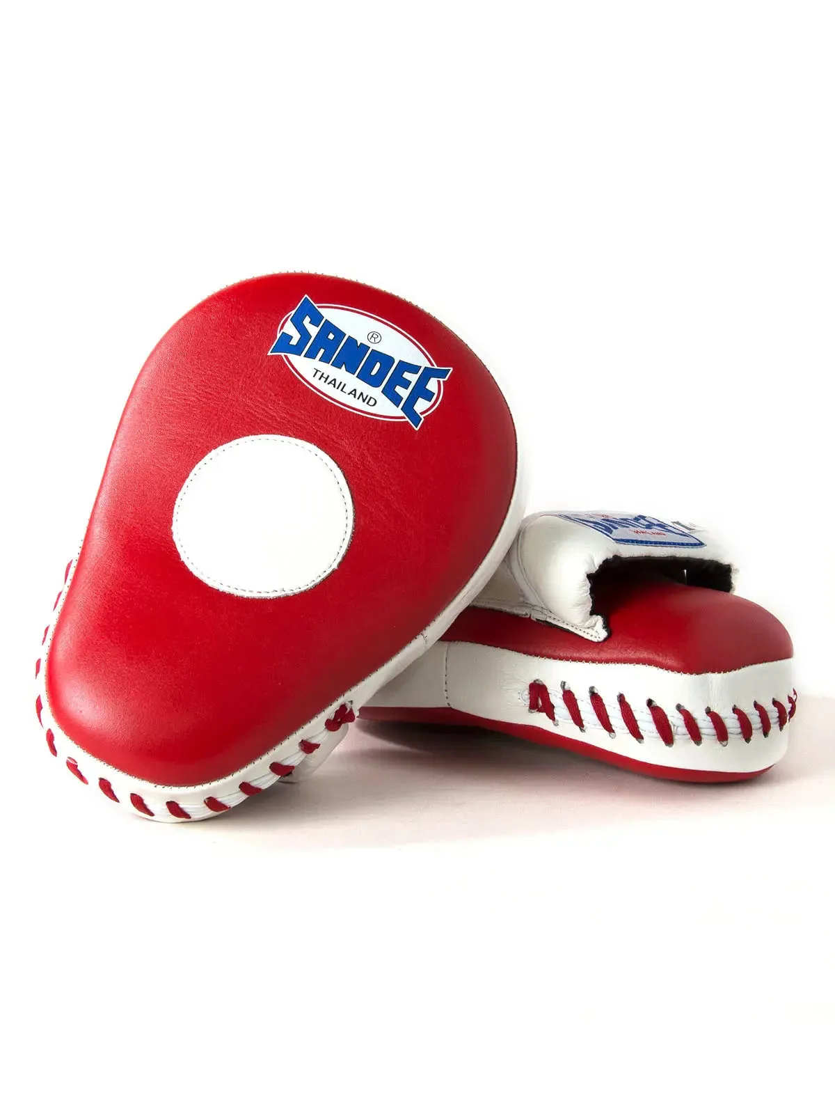 Sandee Curved Leather Focus Mitts