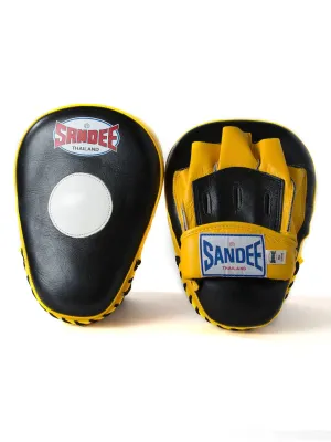 Sandee Curved Leather Focus Mitts