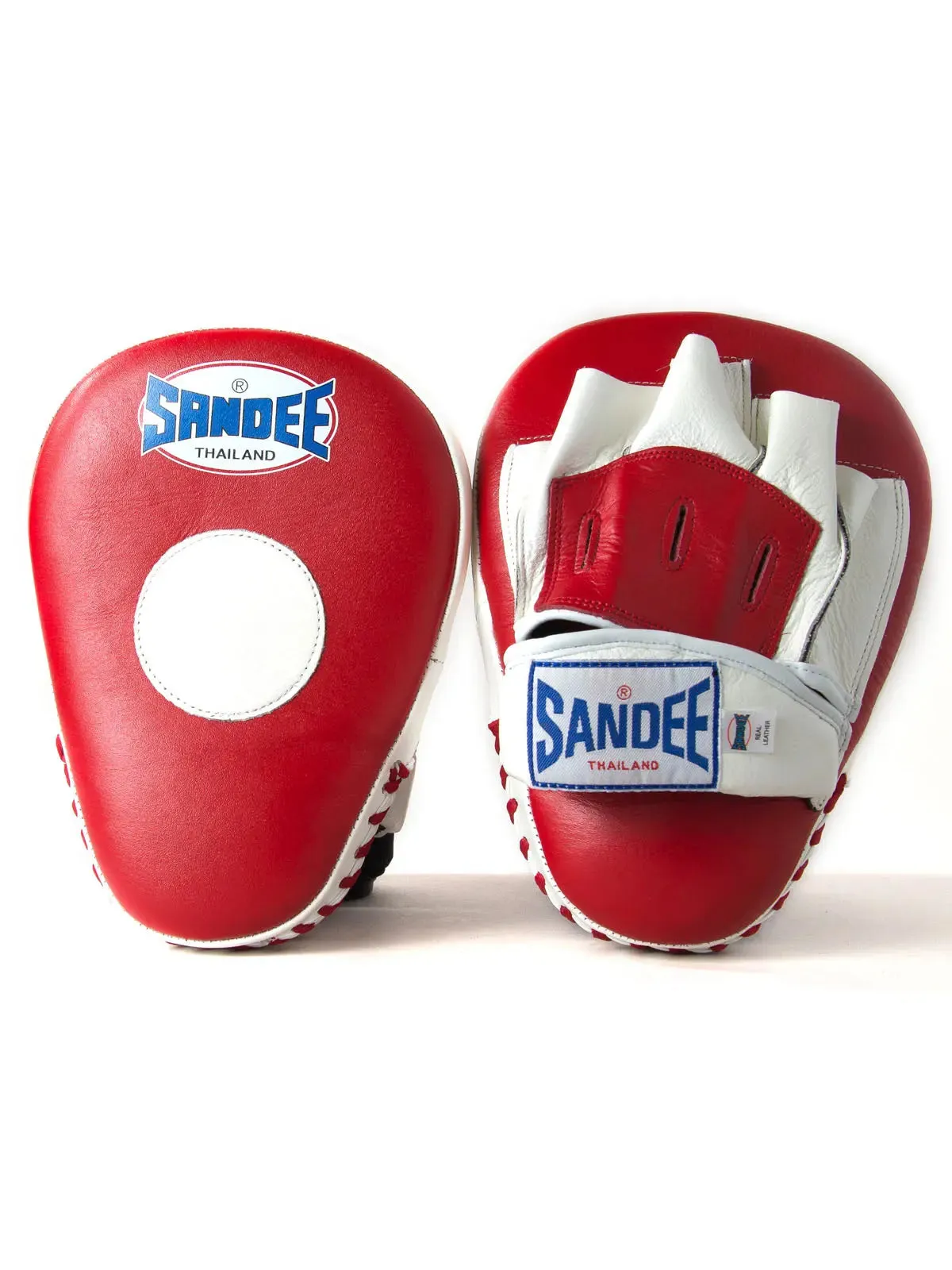 Sandee Curved Leather Focus Mitts