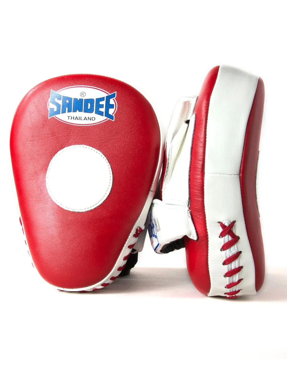 Sandee Curved Leather Focus Mitts