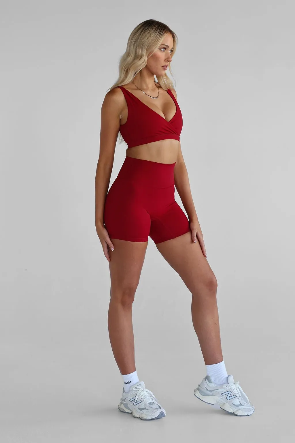 SCULPT Crop - Cherry