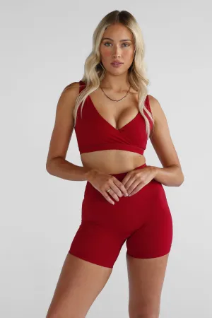SCULPT Crop - Cherry