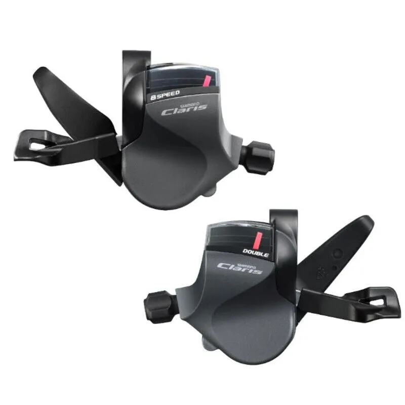 Shimano Claris SL-R2000 8 x 2 Speed Flat Bar Shifter Set