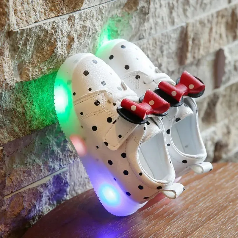 Shoes Sneakers with Led Luminous Soles 1-12Yrs
