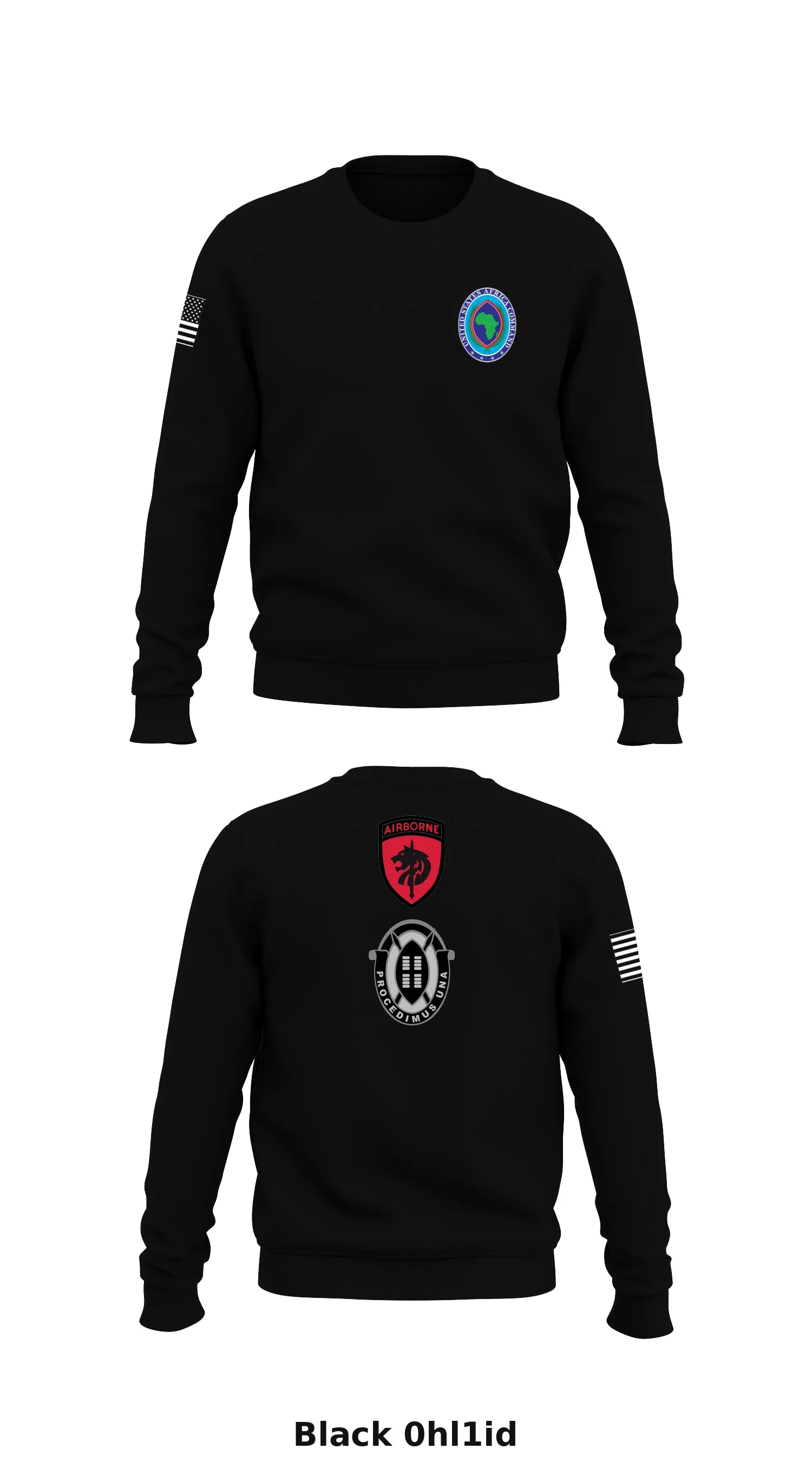 SOCAFRICA Store 1 Core Men's Crewneck Performance Sweatshirt - 0hl1id