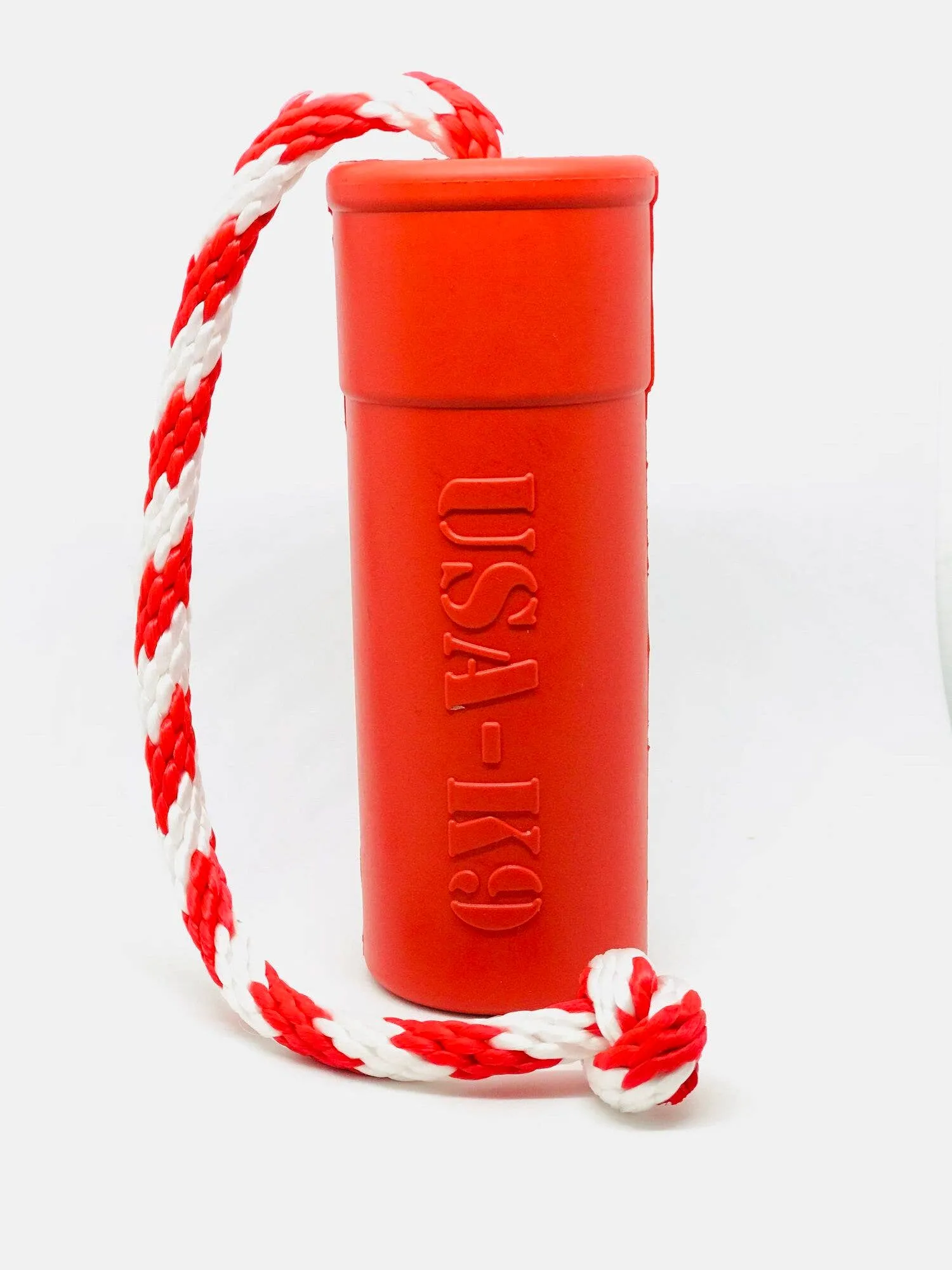 SodaPup - USA-K9 Firecracker Training Dummy - Floating Toy  Large -Red