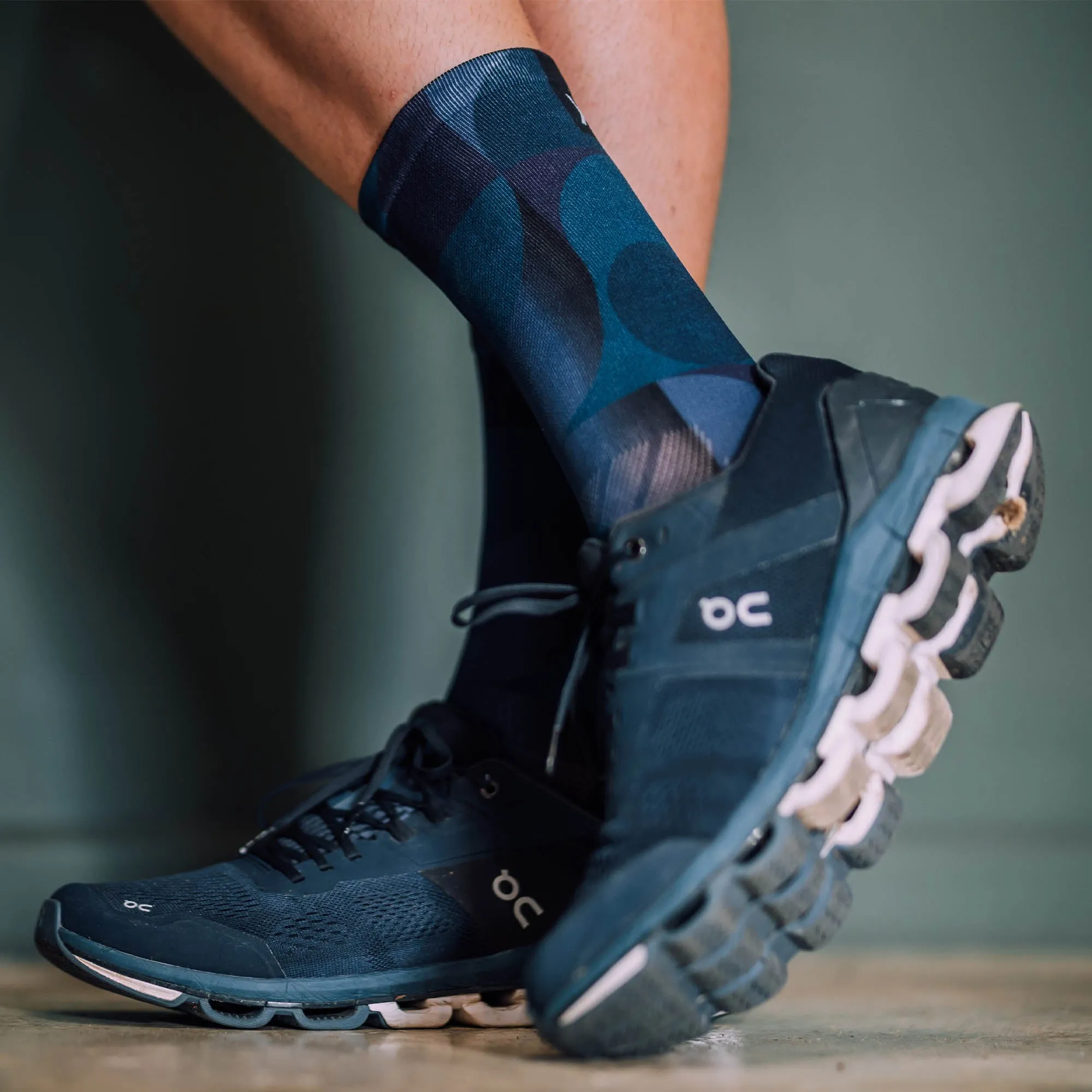 Solid Navy Socks