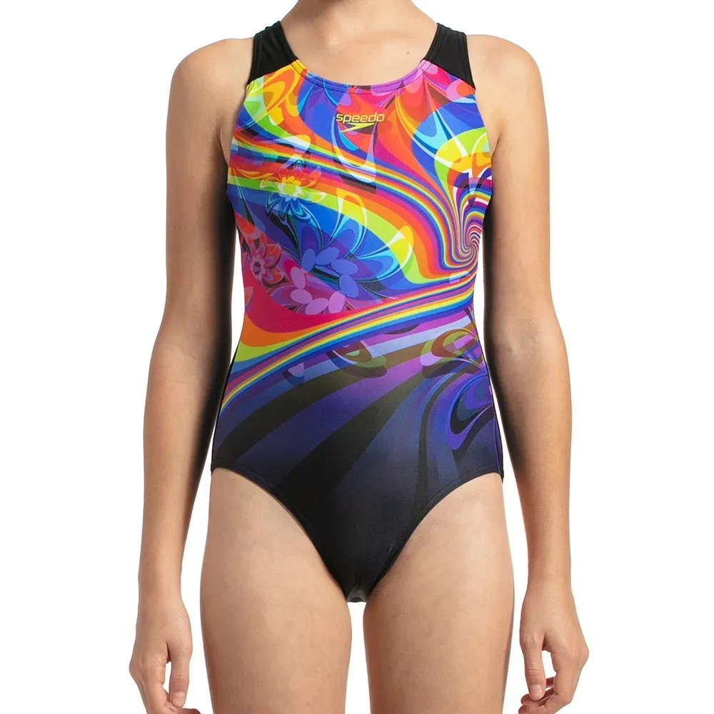 Speedo Placement Digital Racerback One-Piece
