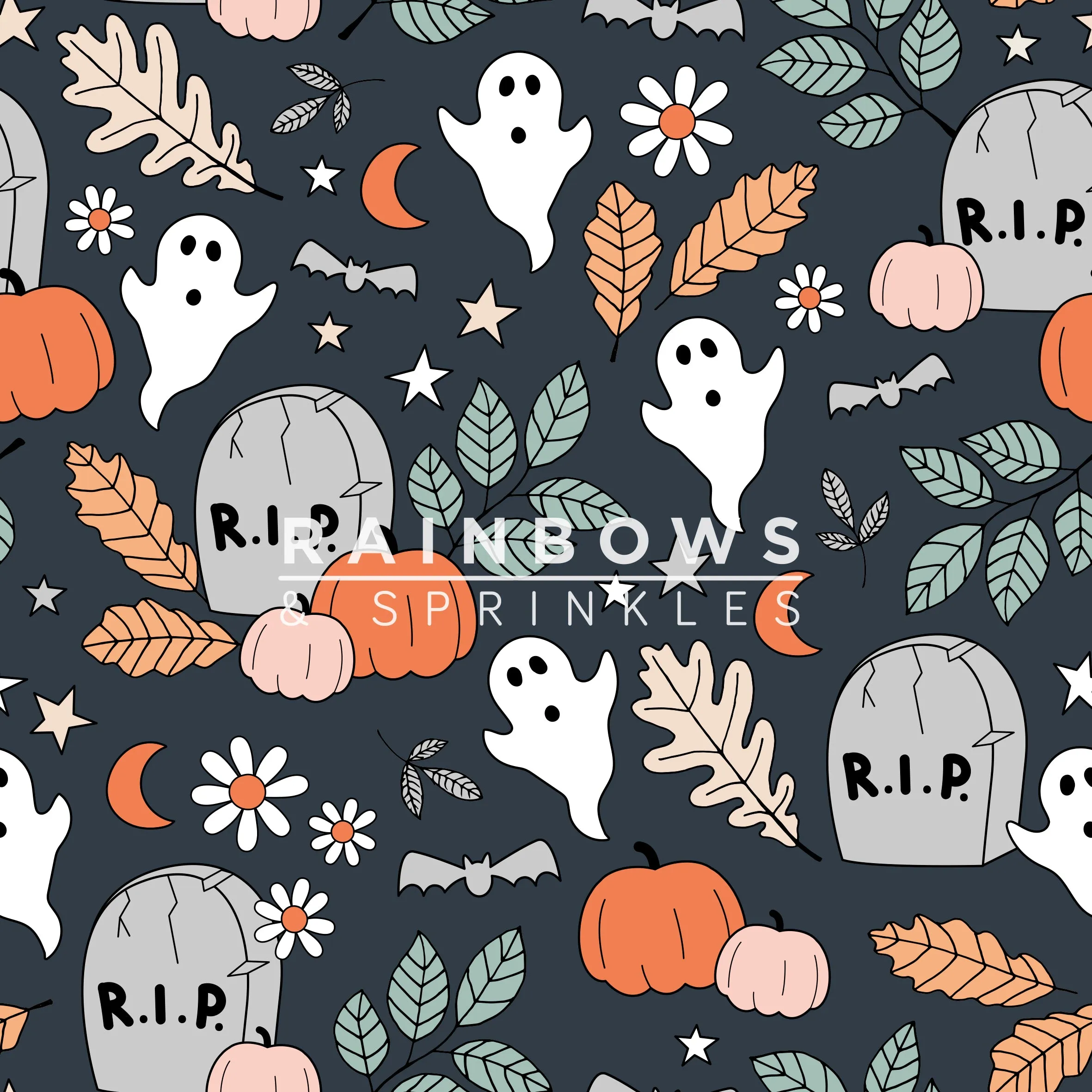 Spooky Nights Sports Bra