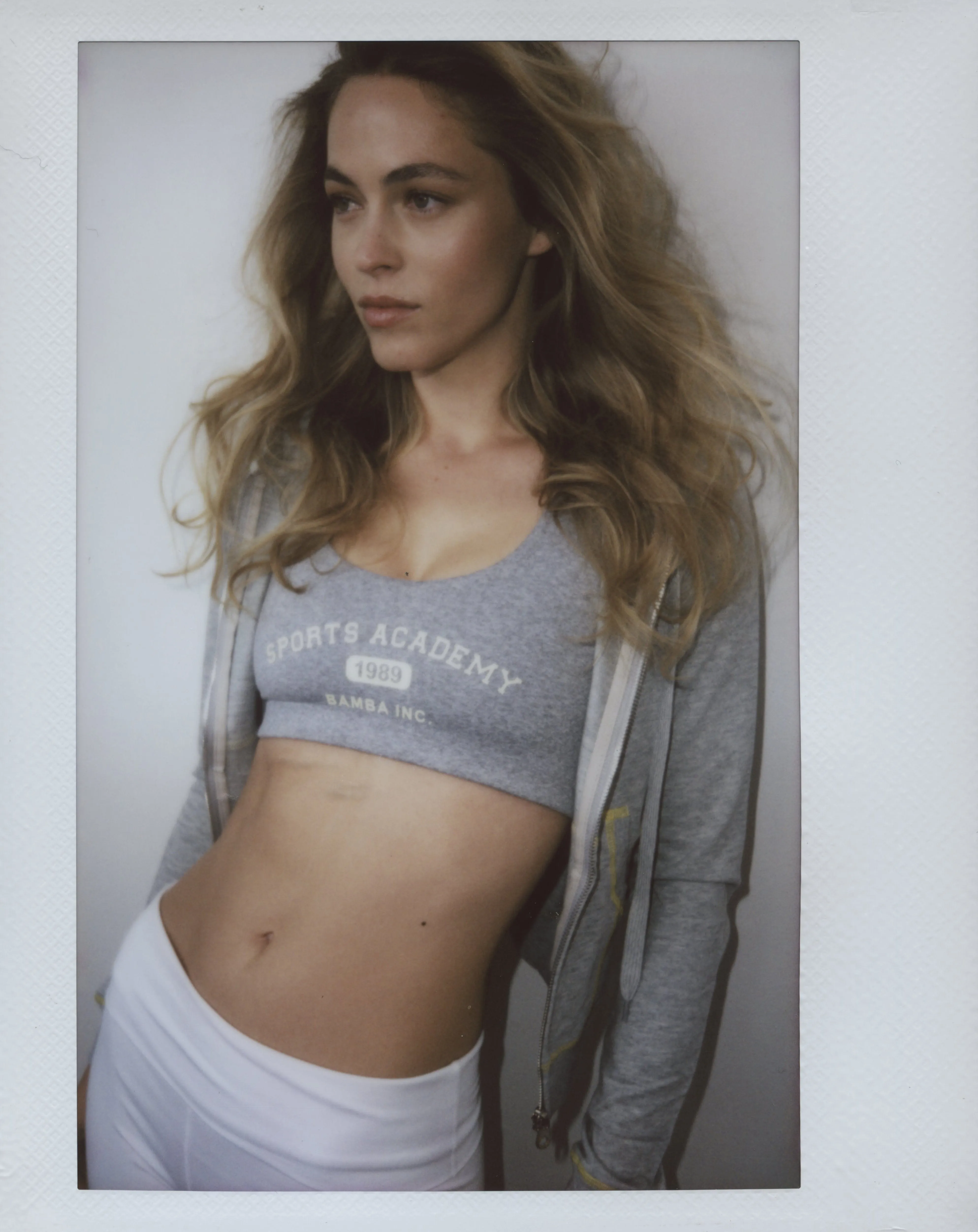 Sports Academy Bra - grey/ lemon