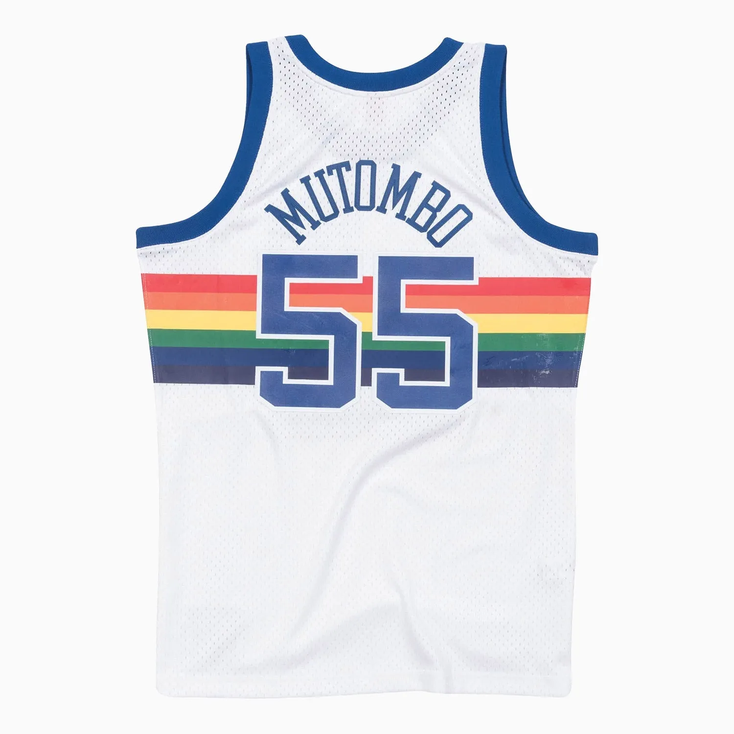 Swingman Dikembe Mutombo Denver Nuggets NBA 1991-92 Jersey