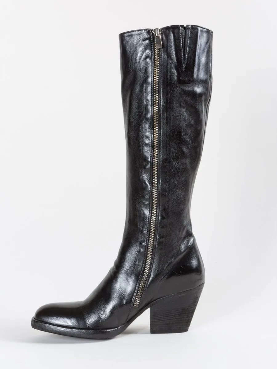 tall jacqueline boot - black