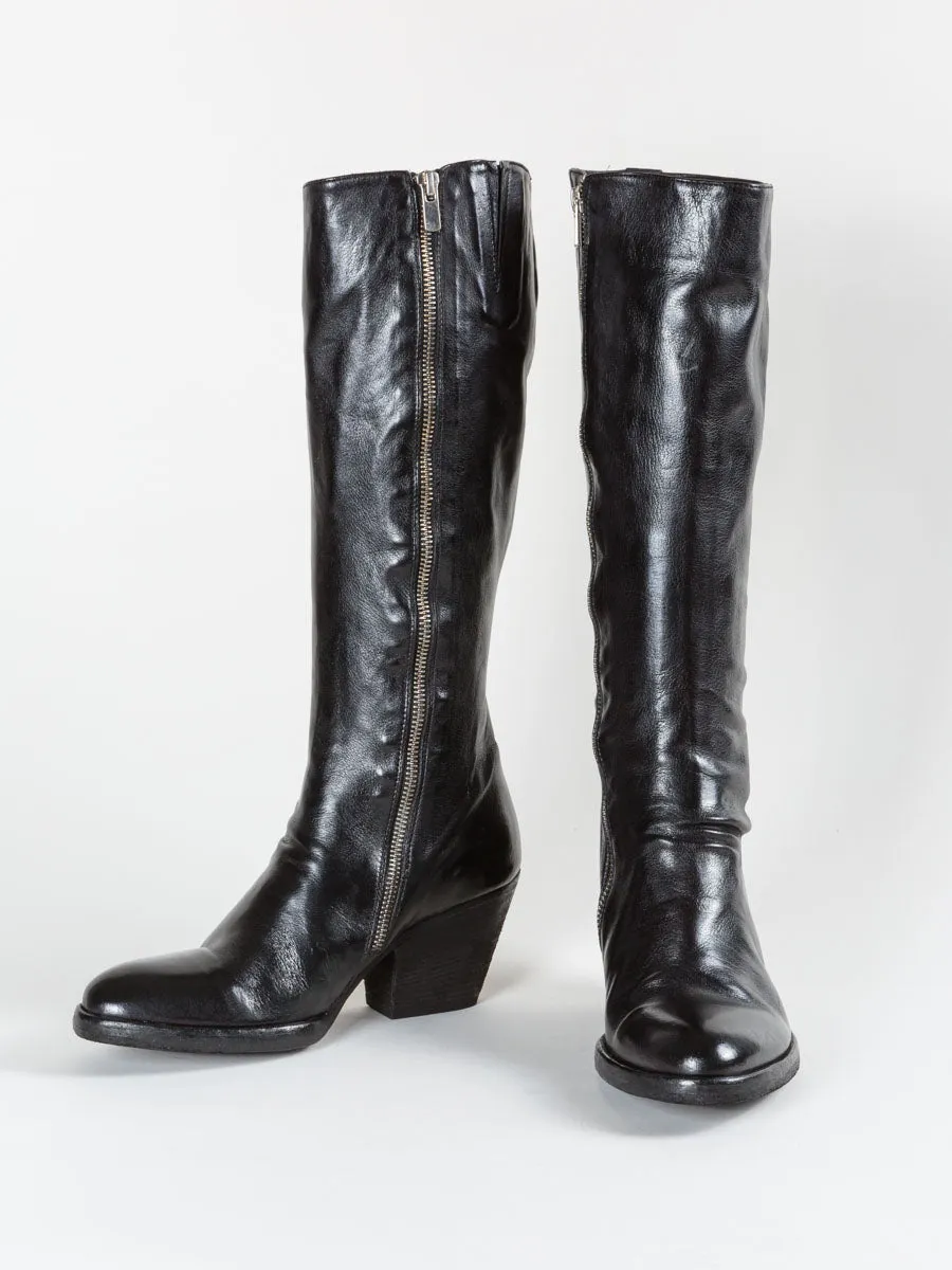 tall jacqueline boot - black