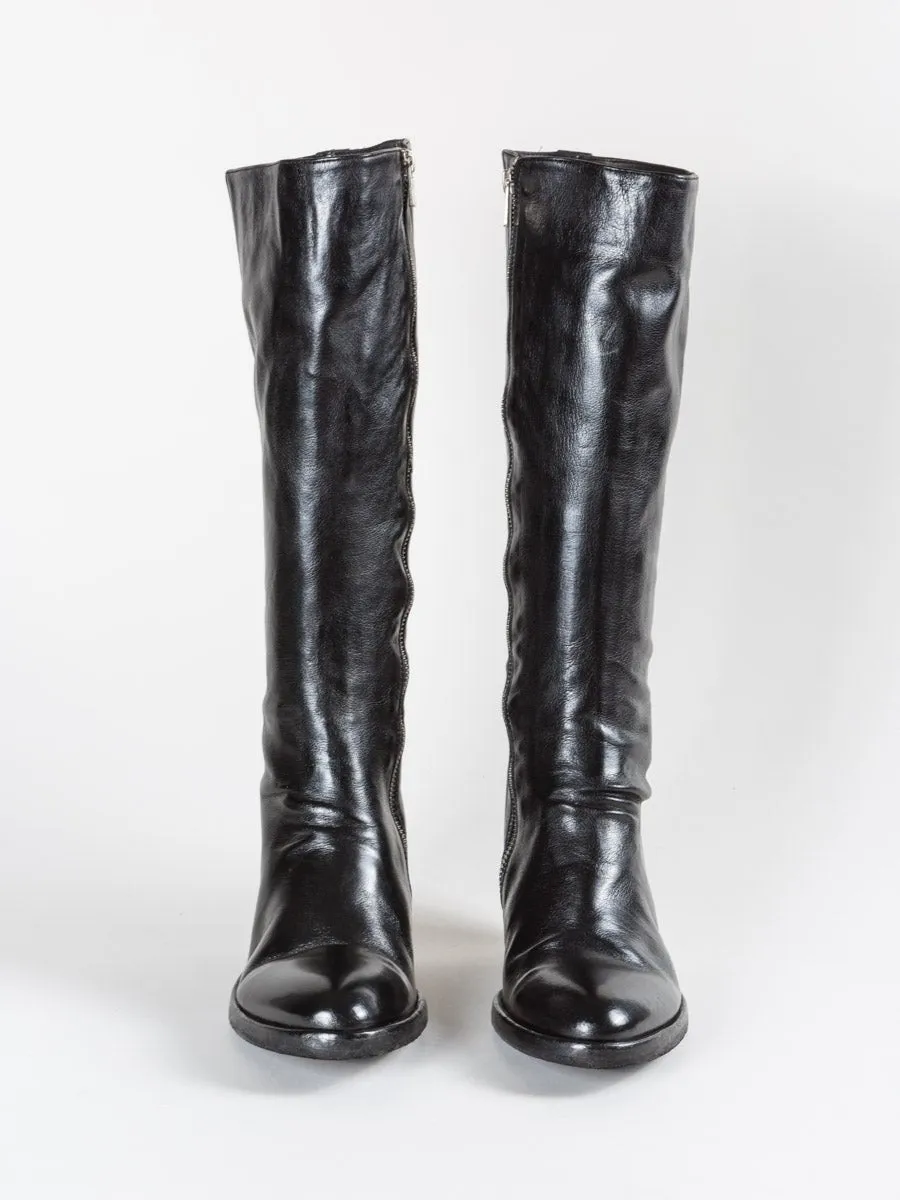 tall jacqueline boot - black