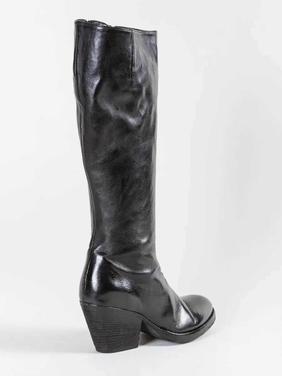 tall jacqueline boot - black