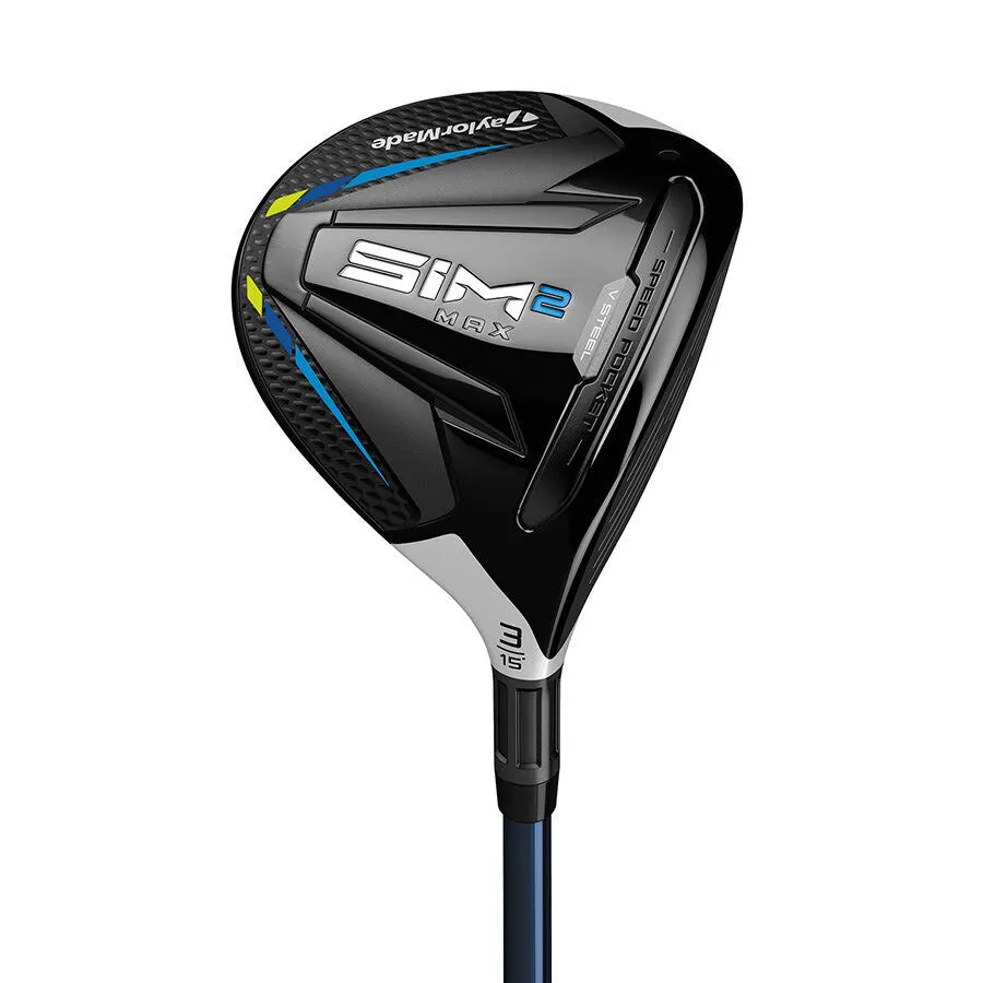 TaylorMade Mens SIM2 Max '24 Package RH Steel Stiff