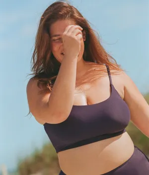 The Maui Bikini Top - Flat - Navy