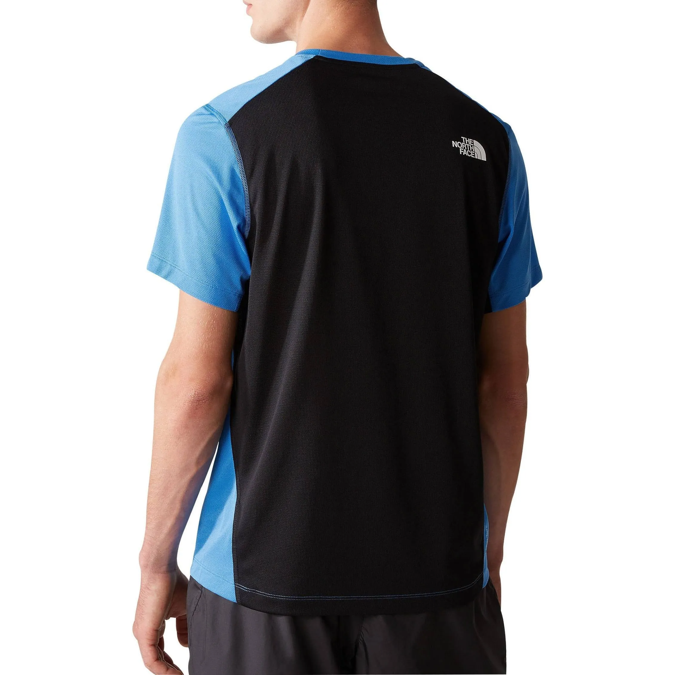 The North Face Lightbright Short Sleeve Mens Running Top - Blue