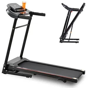 Treadmill,Folding Treadmill for Home Office Use for Exercise with LCD Monitor 3 Levels Manual Incline 12 Preset Program