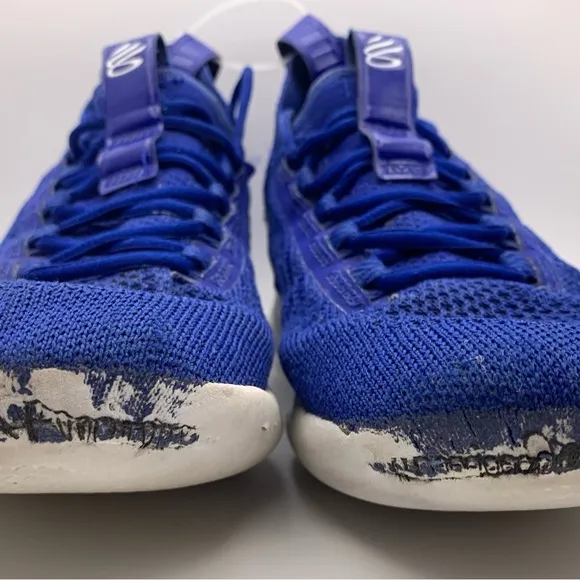 Under Armour Curry Flow 8 Basketball Shoe Royal Blue 3024785-400 M 7.5 W 9 /40.5