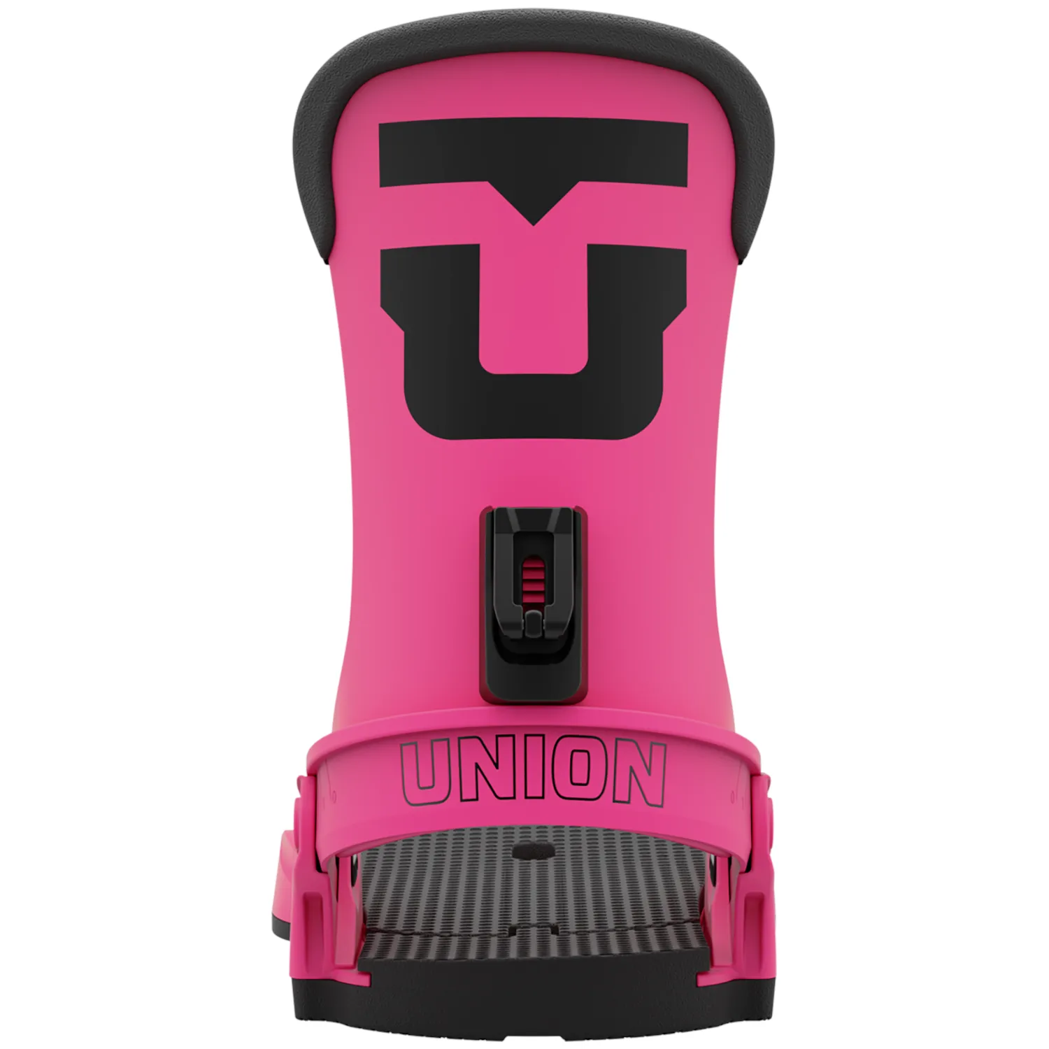 Union Force Mens Snowboard Bindings (Team High Back) Hot Pink