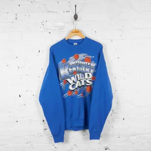 University of Kentucky Wildcats Basketball Sweatshirts - Blue - XL