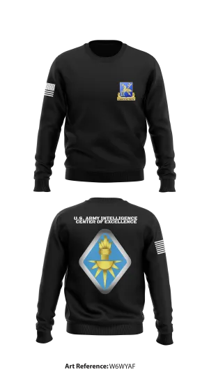 USAICoE Store 1 Core Men's Crewneck Performance Sweatshirt - W6WYAf