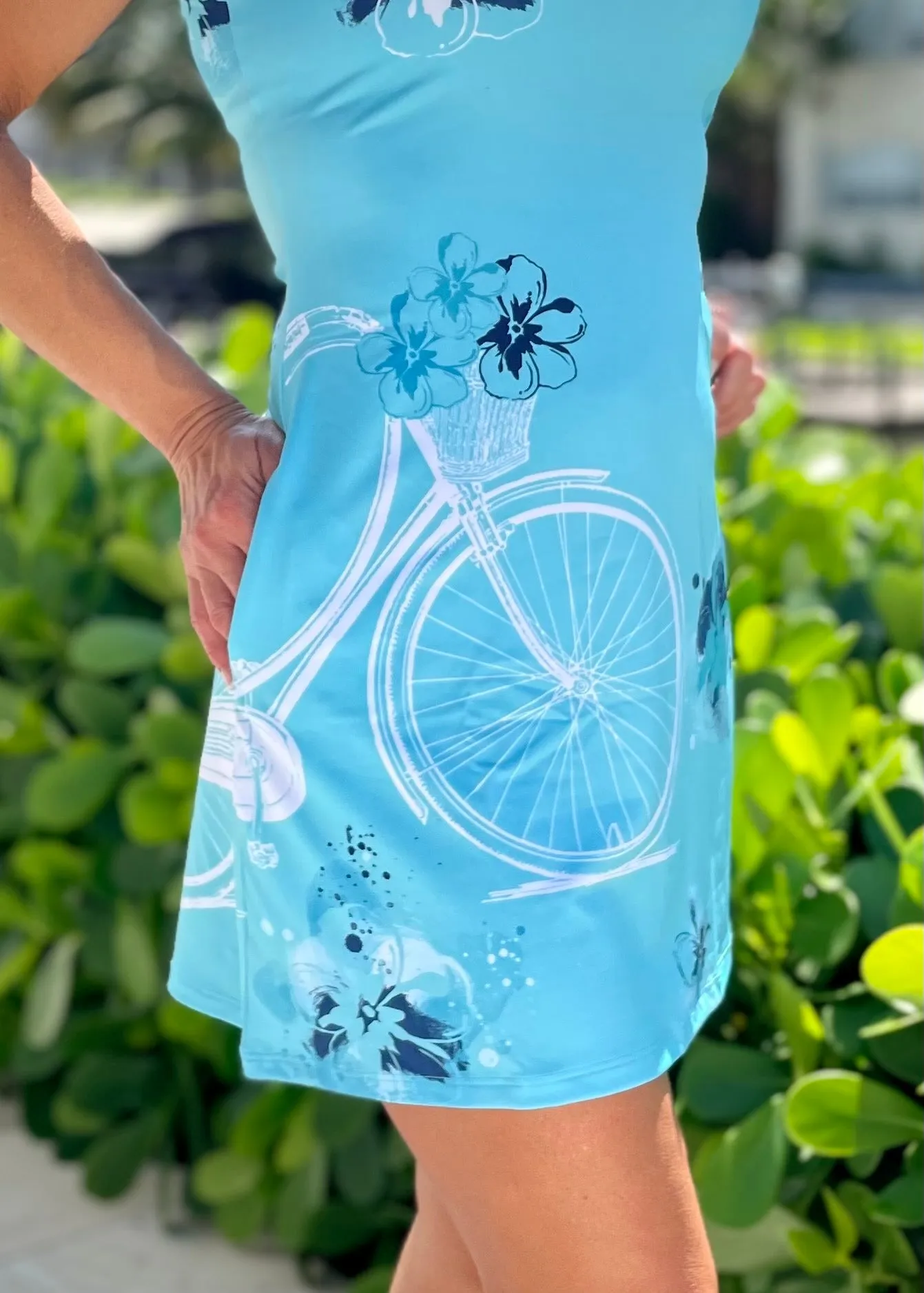 VENEZ - Dress - Cruise Bike Light Blue