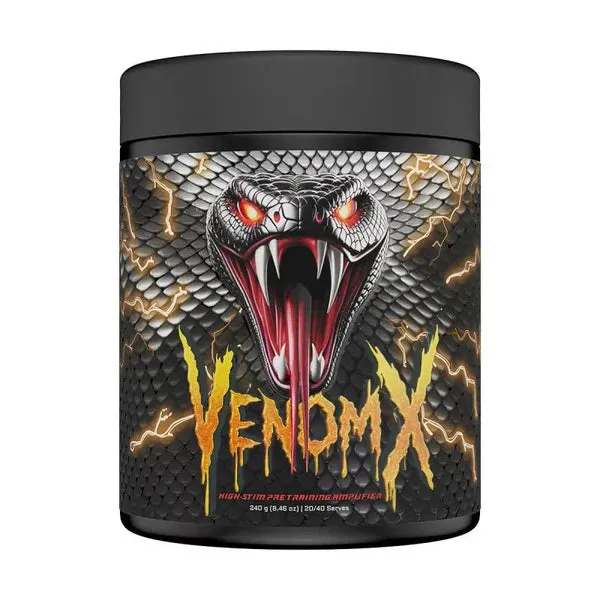 Venom X Ultra High Stim Pre Workout by Black Fang