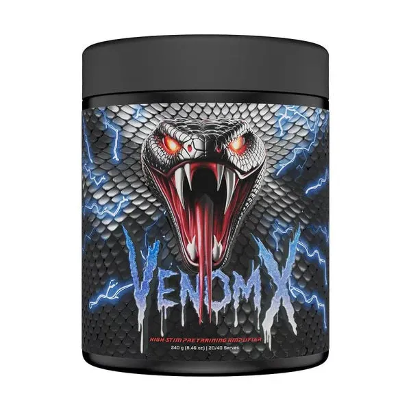 Venom X Ultra High Stim Pre Workout by Black Fang