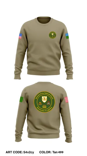 Vermont ARNG G4 Core Men's Crewneck Performance Sweatshirt - S4v2cy